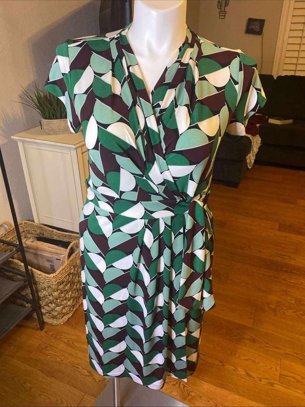 Beautiful wrap around dress by Ann Taylor